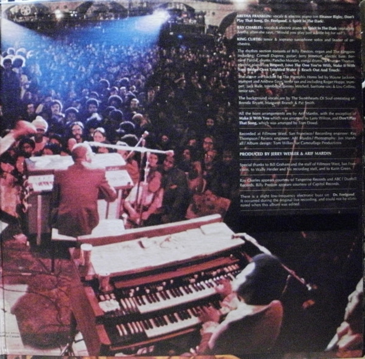 Aretha Franklin – Live At Fillmore West - 1971 Rare in Shirinkwrap!