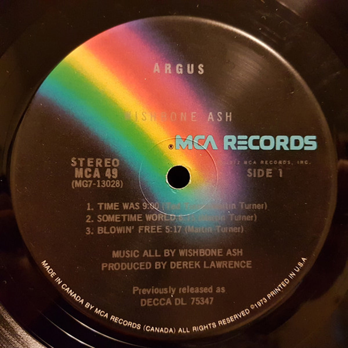 Wishbone Ash – Argus - 1973 VinylPursuit.com