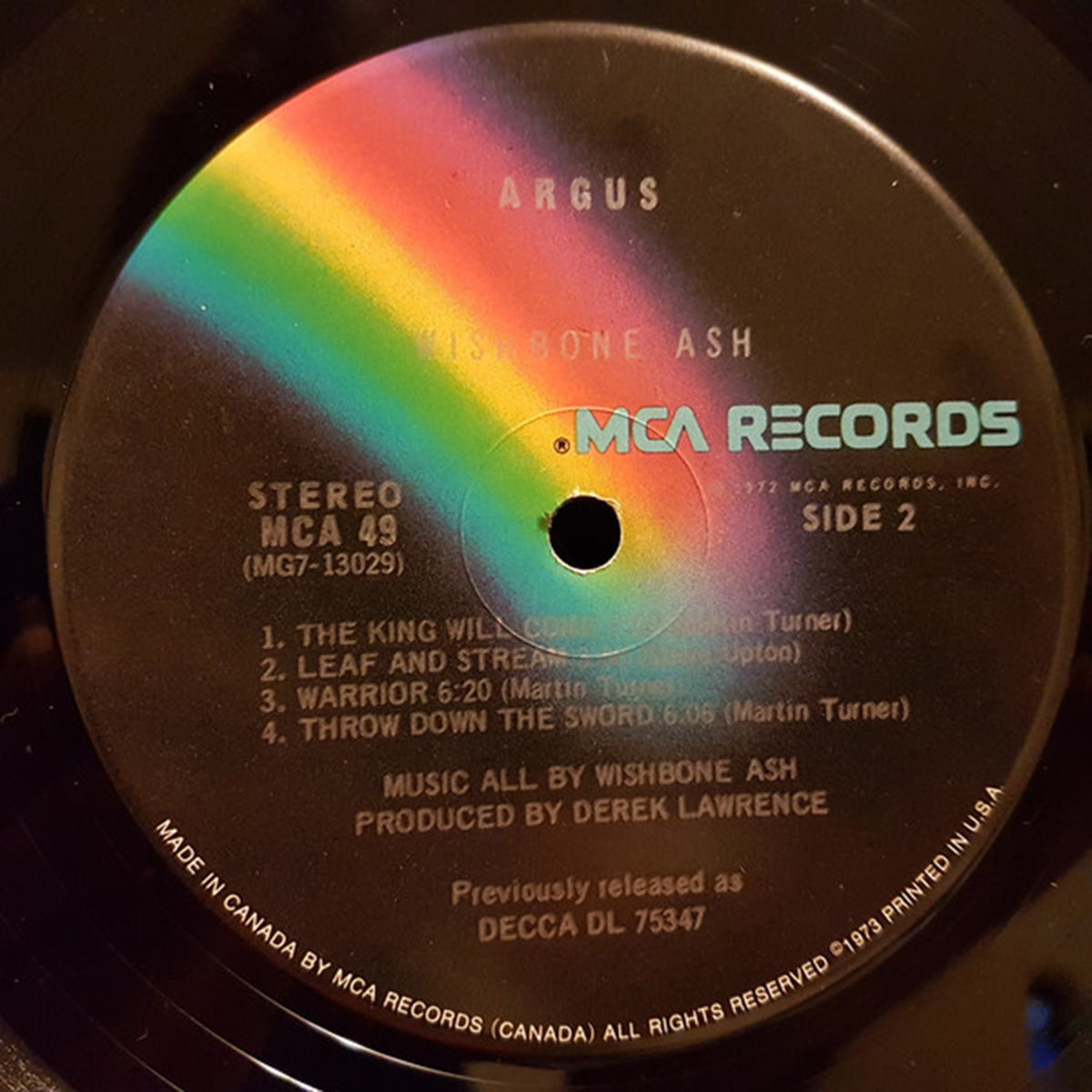 Wishbone Ash – Argus - 1973 VinylPursuit.com