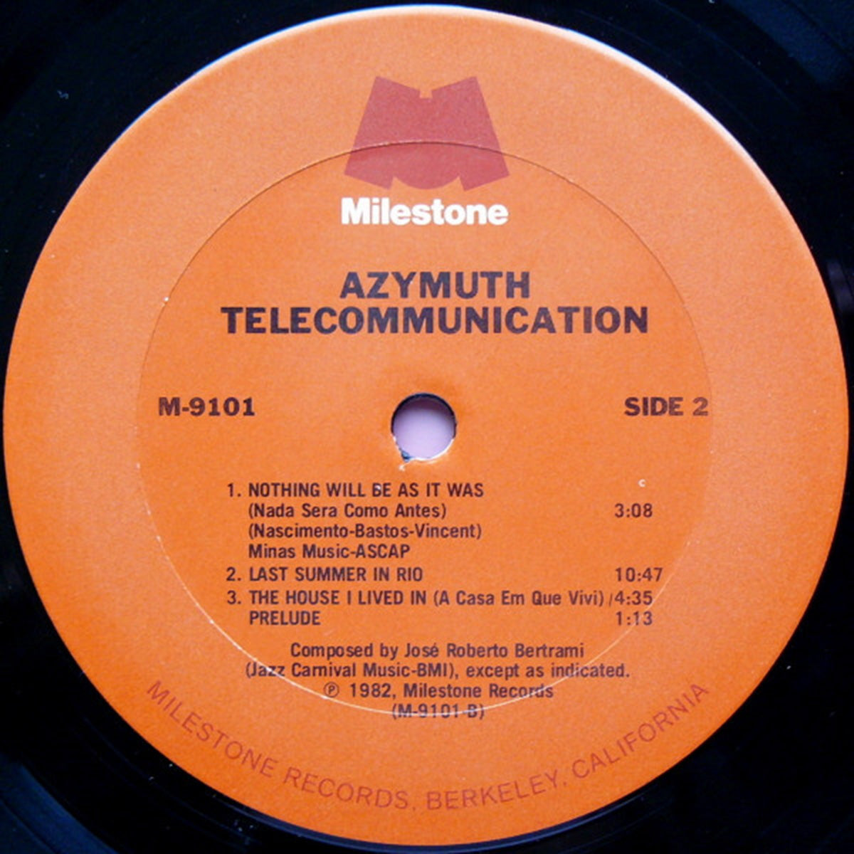 Azymuth – Telecommunication - 1982 US Pressing