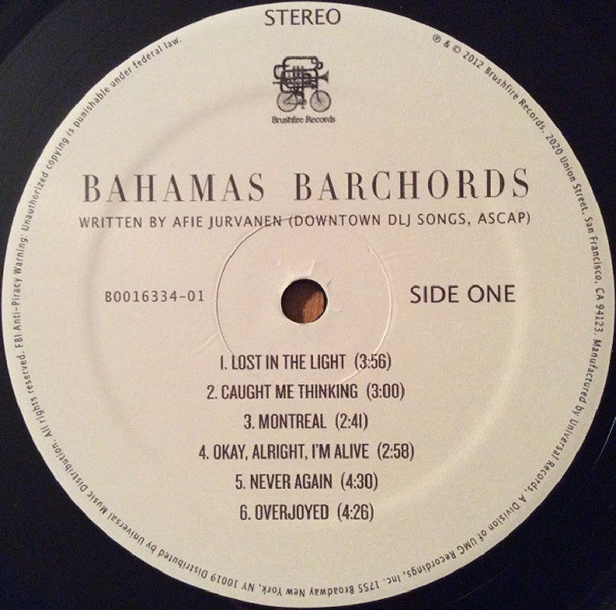 Bahamas – Barchords - Rare