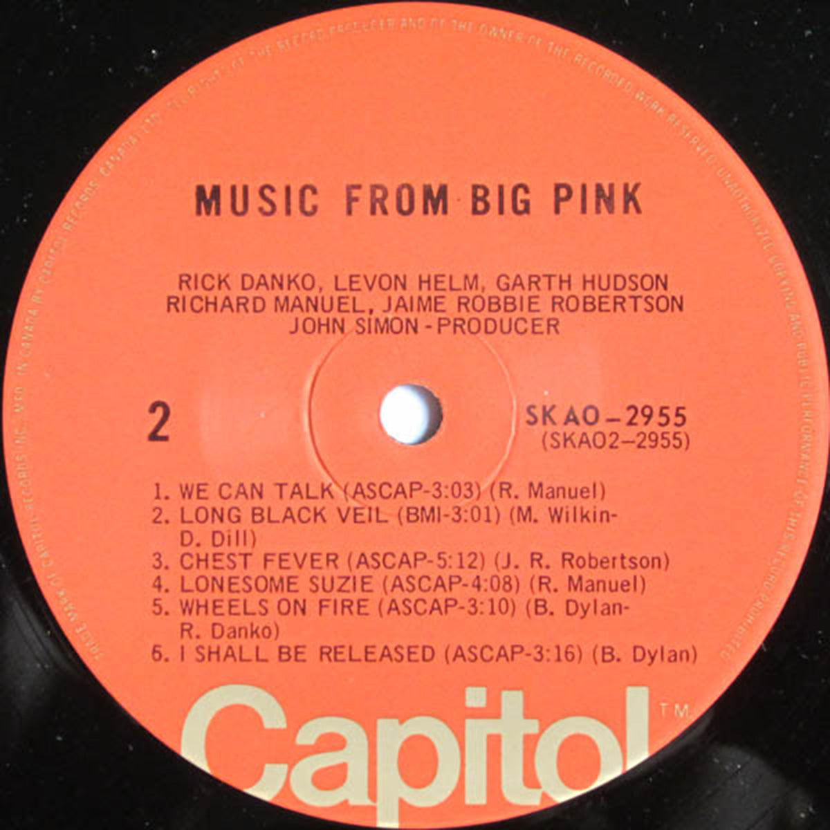 The Band – Music From Big Pink - 1972 Rare