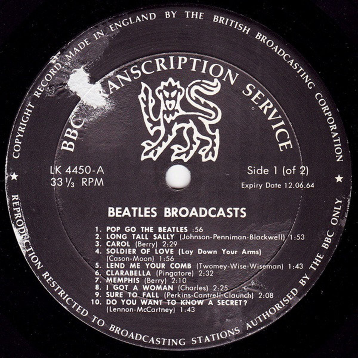 The Beatles – The Beatles Broadcasts - US Pressing RARE
