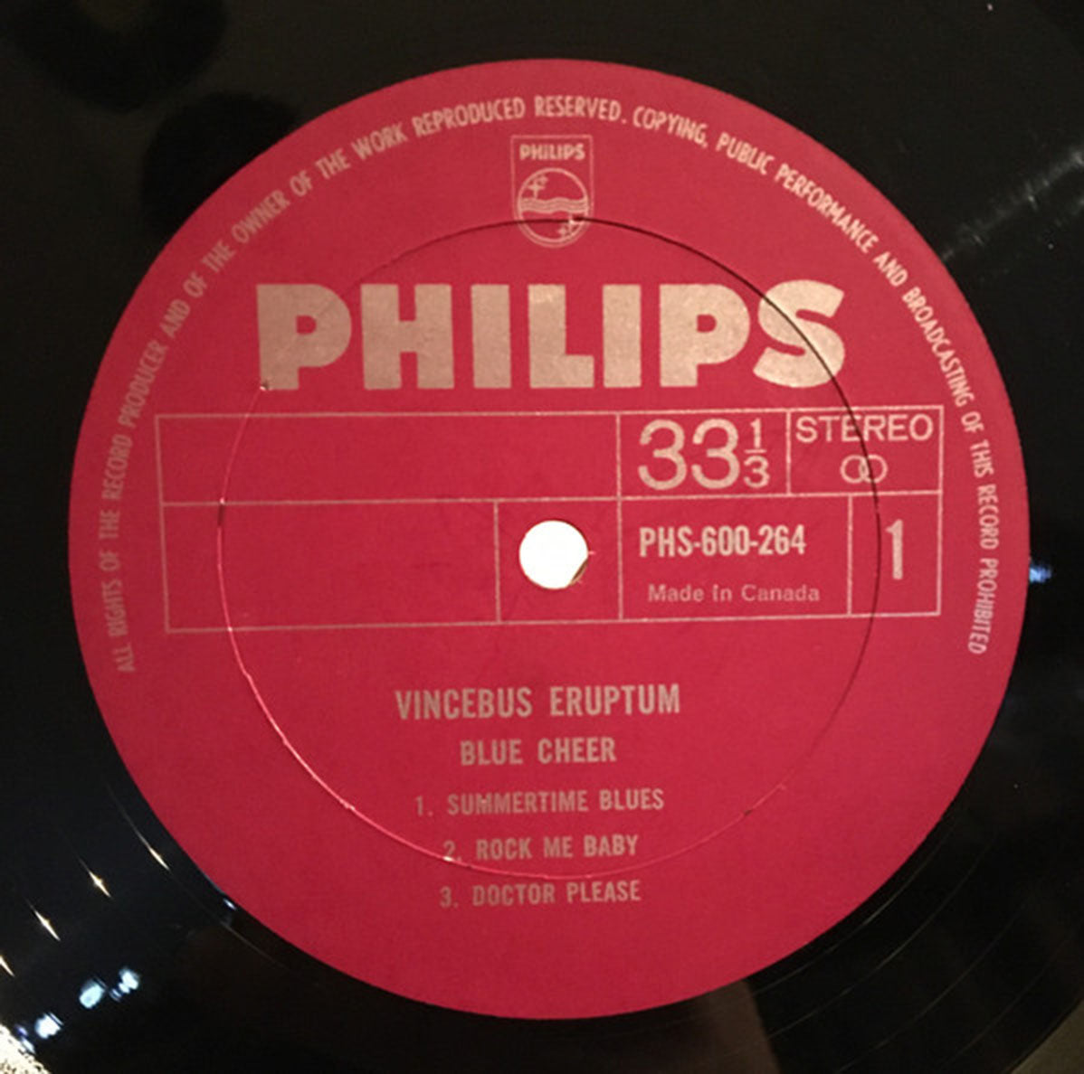 Blue Cheer – Vincebus Eruptum - Rare VinylPursuit.com