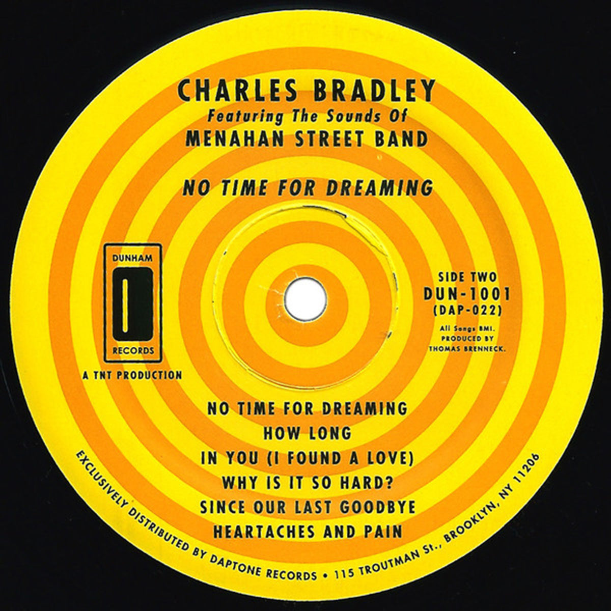 Charles Bradley Featuring The Sounds Of Menahan Street Band  - US Pressing