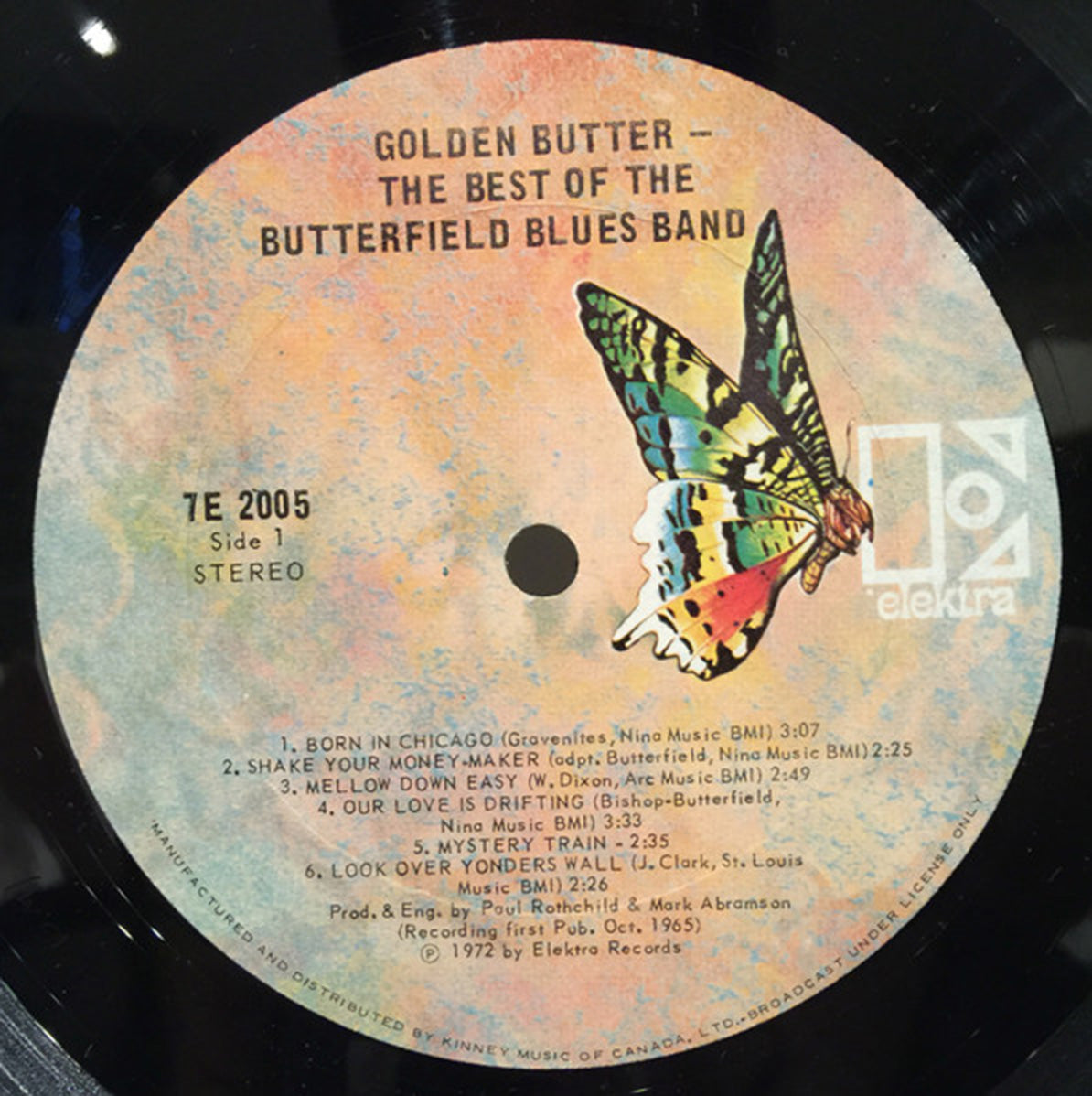 The Paul Butterfield Blues Band – Golden Butter, The Best Of -  1972 Rare in Shrinkwrap!