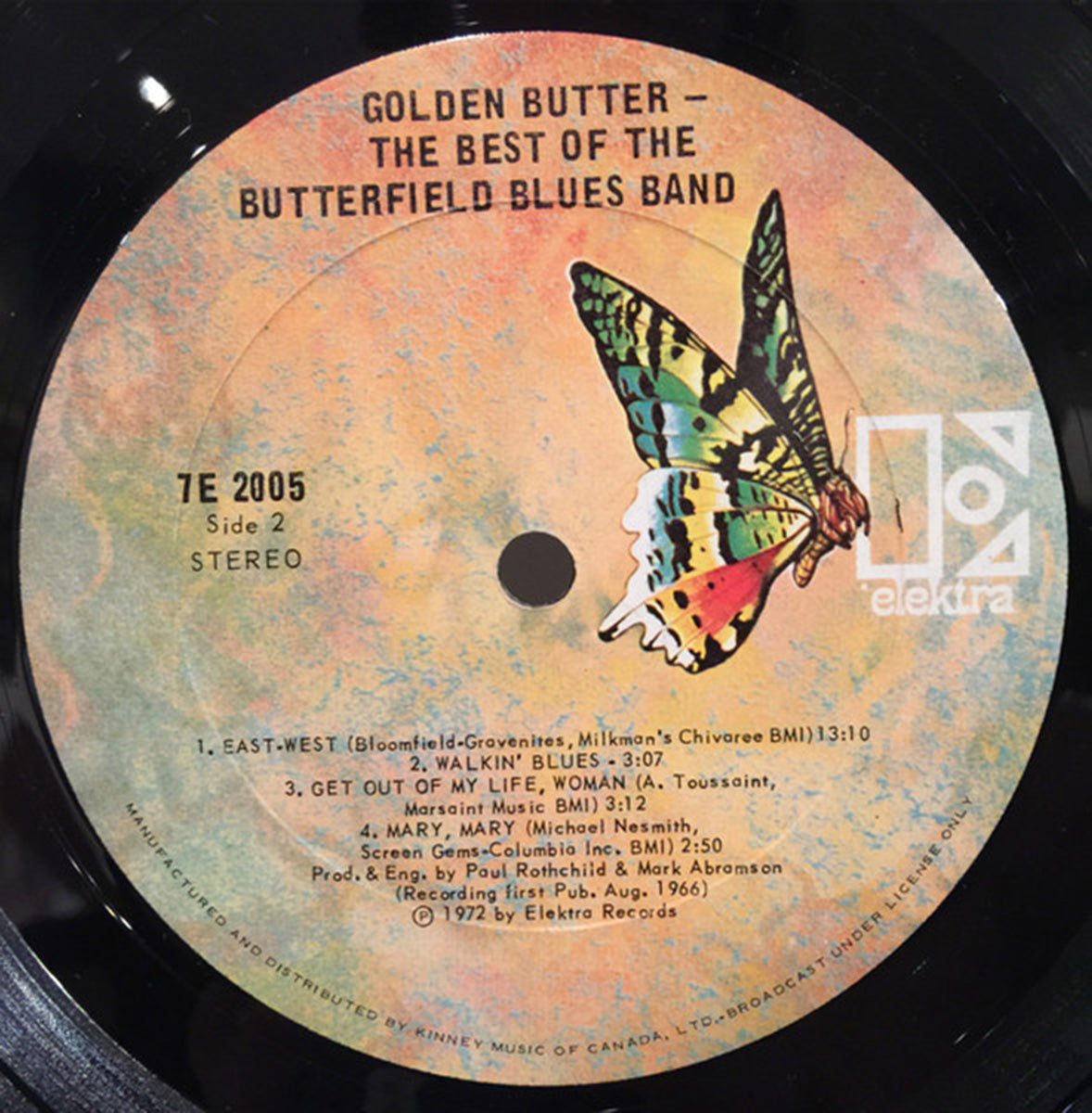 The Paul Butterfield Blues Band – Golden Butter, The Best Of -  1972 Rare in Shrinkwrap!
