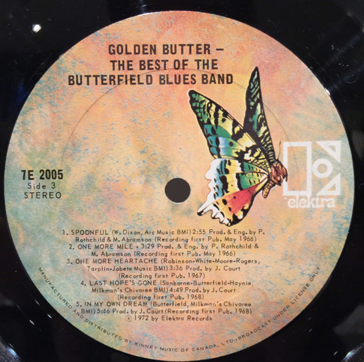 The Paul Butterfield Blues Band – Golden Butter, The Best Of -  1972 Rare in Shrinkwrap!