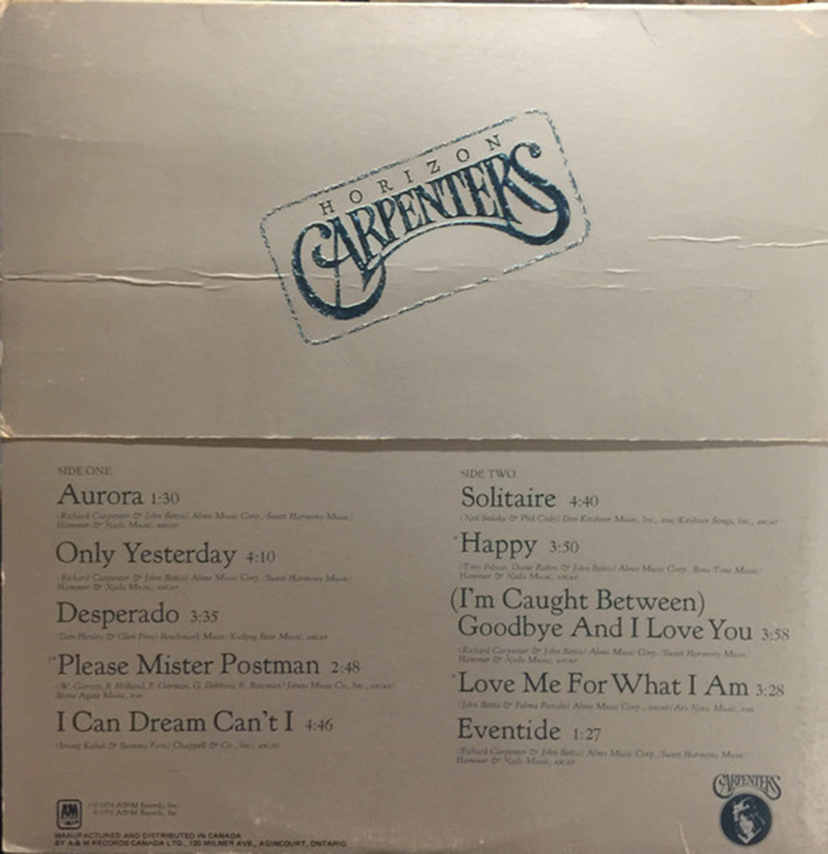 Carpenters – Horizon - 1975