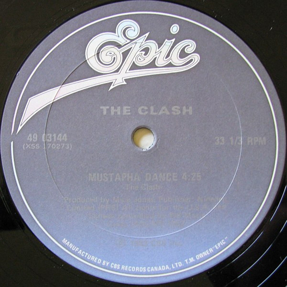 The Clash – Rock The Casbah - 1982 VinylPursuit.com