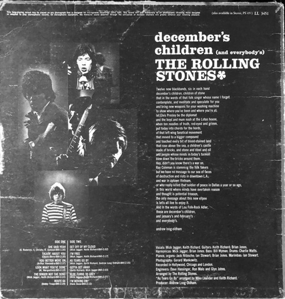 The Rolling Stones – December's Children (And Everybody's) - 1965