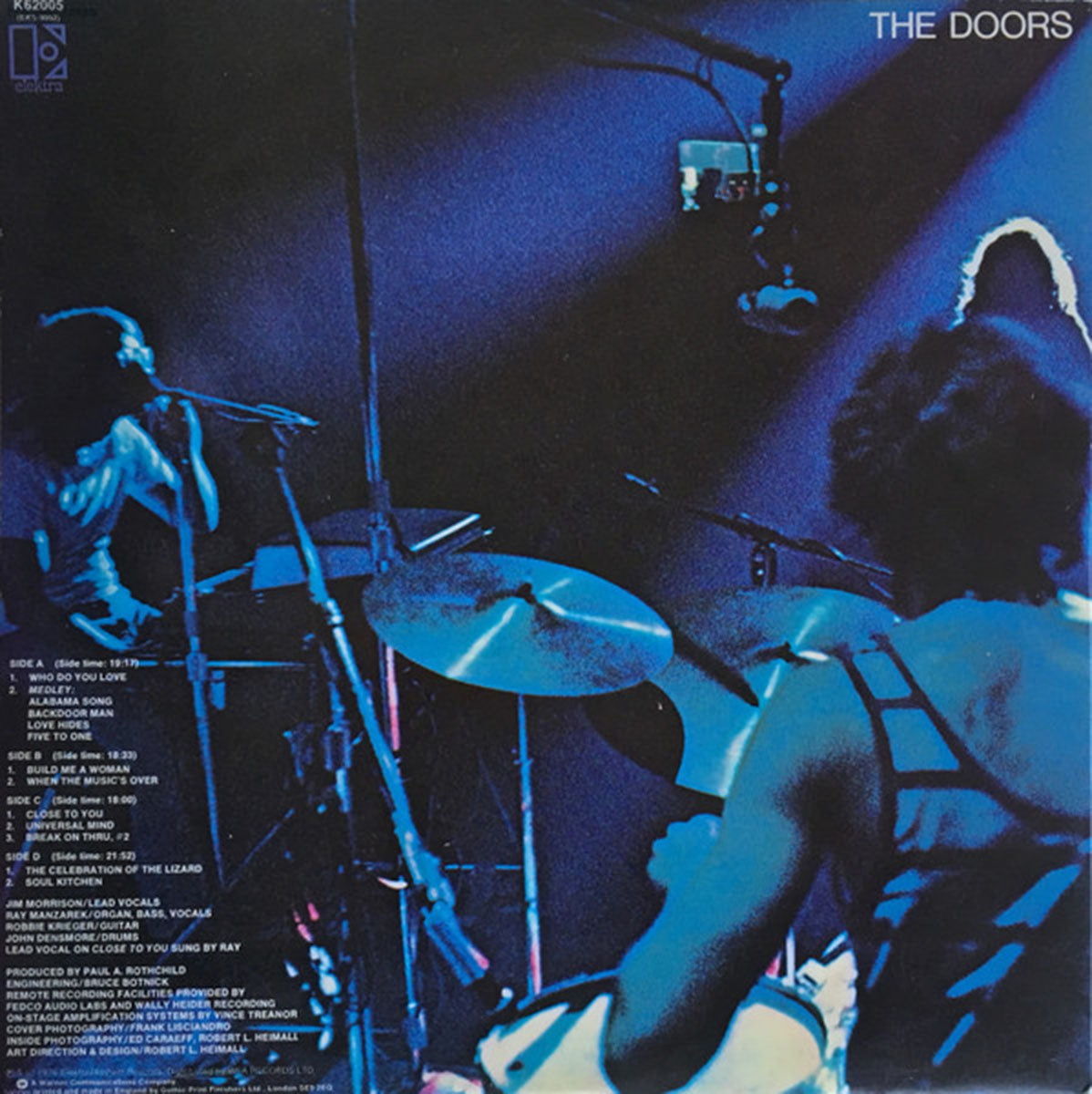 The Doors – Absolutely Live - UK Pressing