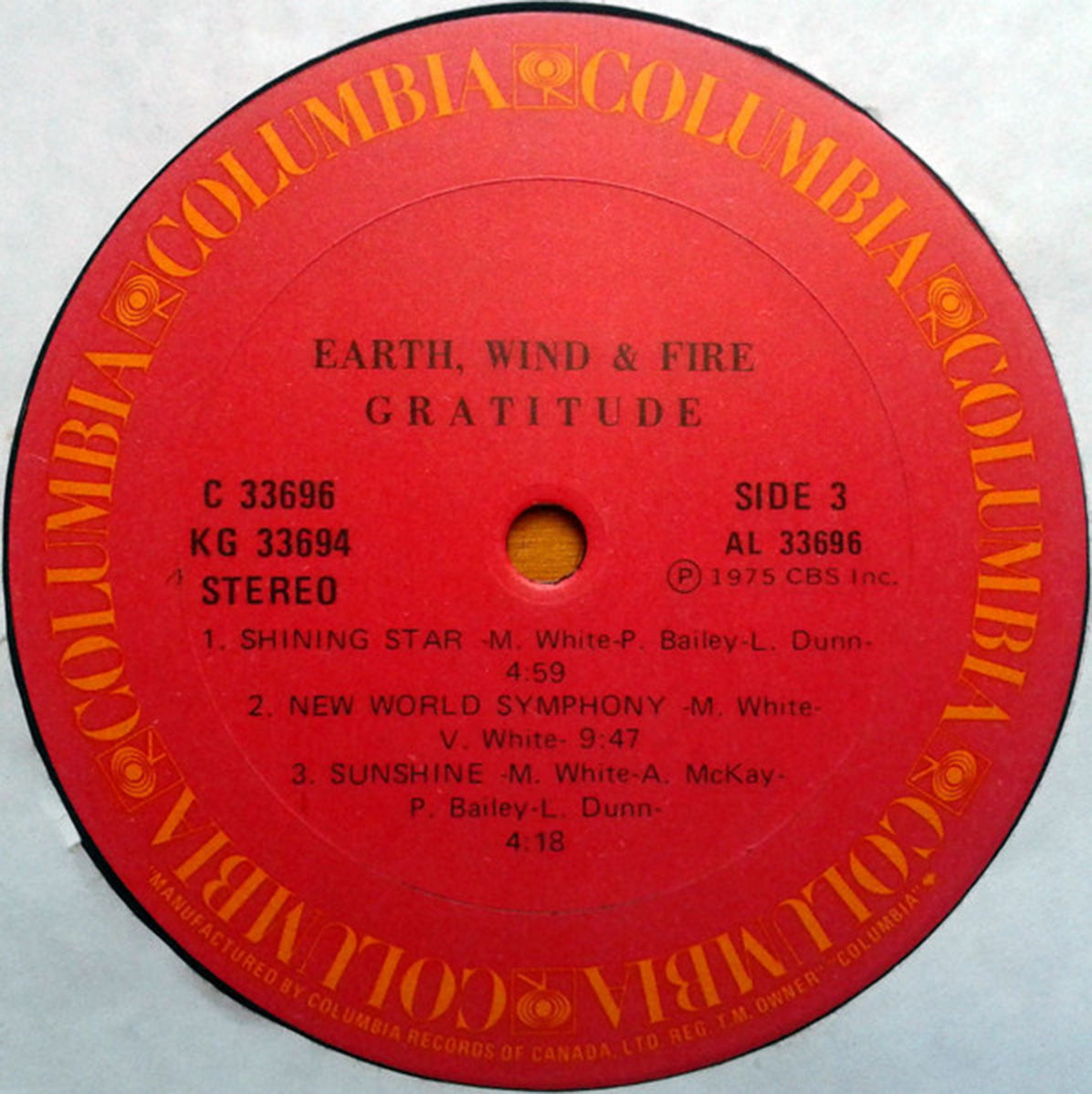 Earth, Wind & Fire – Gratitude - 1975