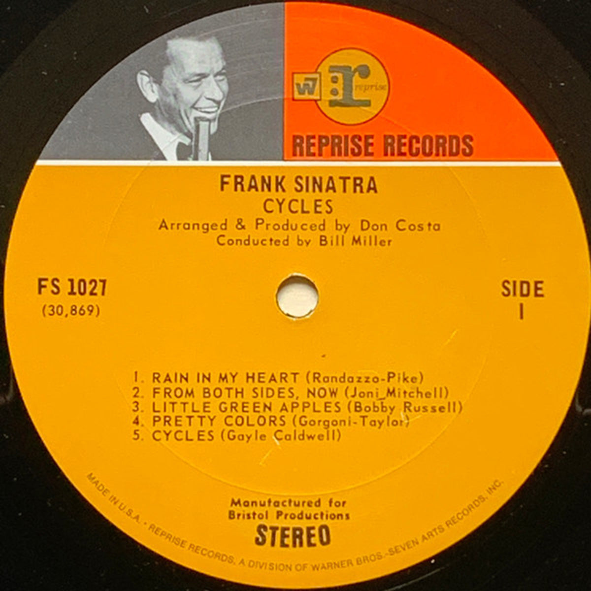 Frank Sinatra – Cycles - 1968 US Pressing in Shrinkwrap!