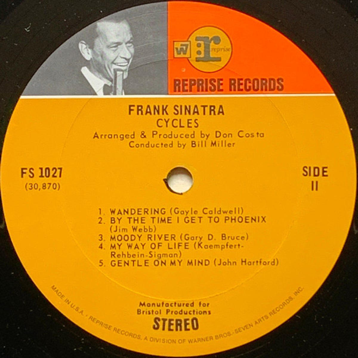 Frank Sinatra – Cycles - 1968 US Pressing in Shrinkwrap!