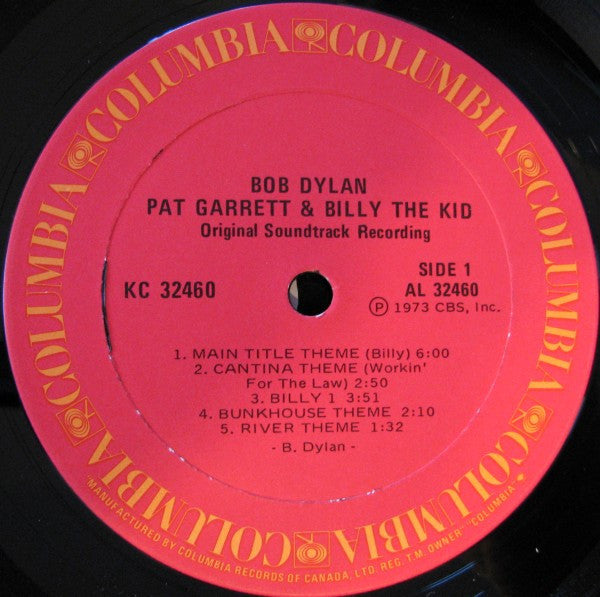 Bob Dylan – Pat Garrett & Billy The Kid - 1973
