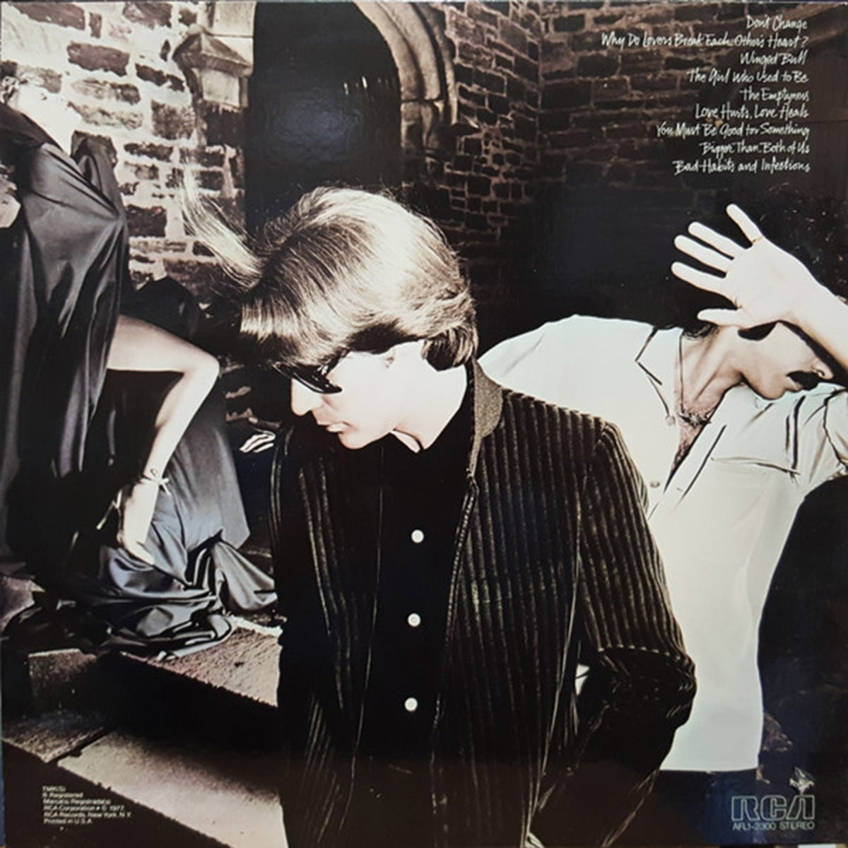 Daryl Hall And John Oates – Beauty On A Back Street - 1977 US Pressing