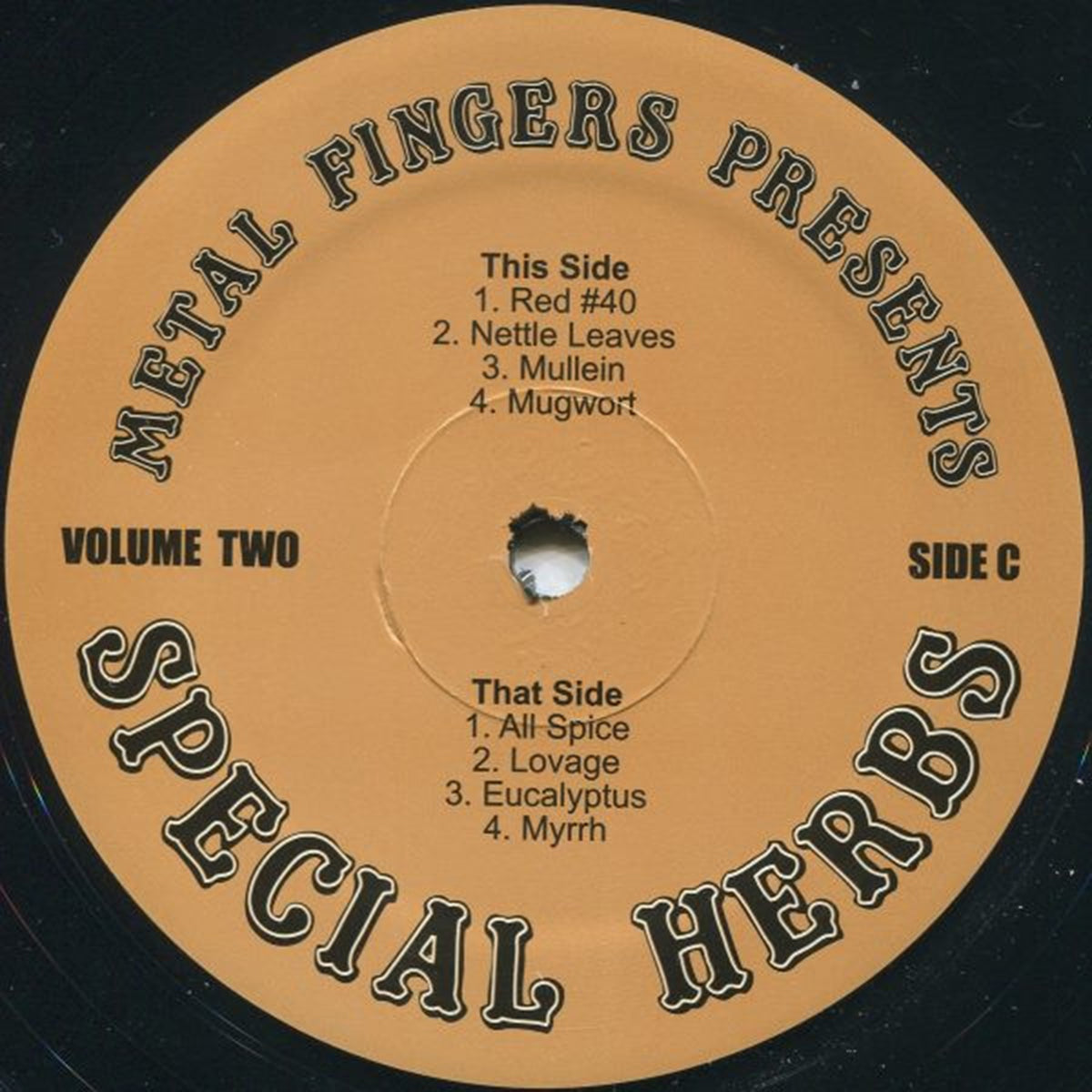 Metal Fingers – Special Herbs, Volume 1 & 2 - US Pressing