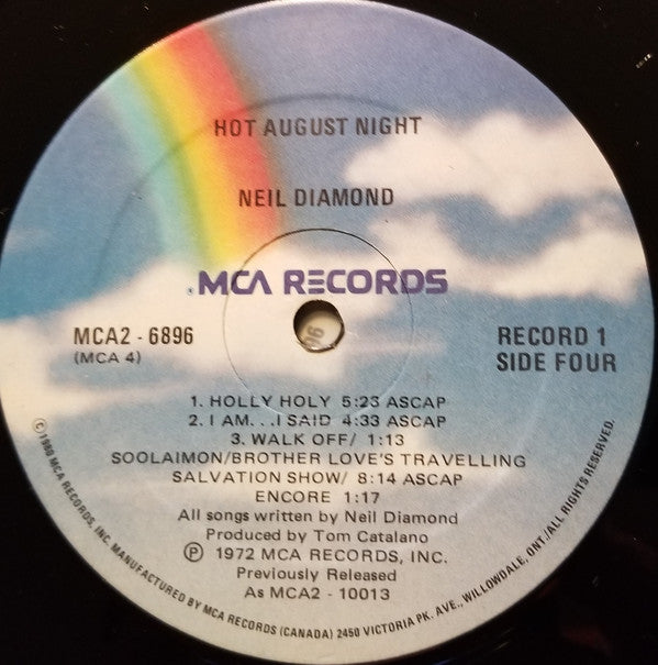 Neil Diamond – Hot August Night -Sealed!