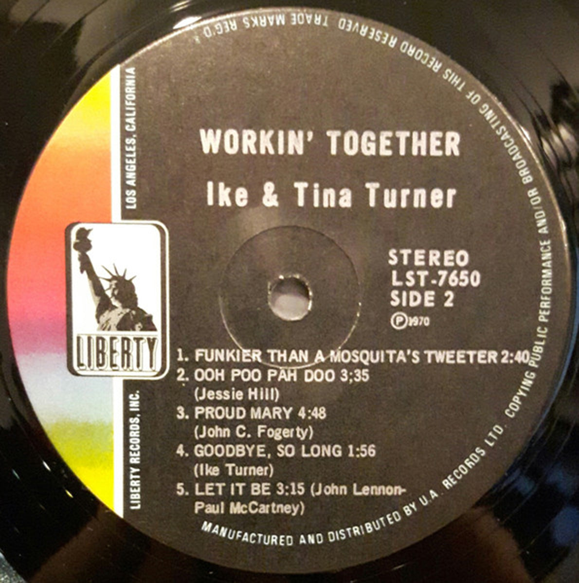 Ike & Tina Turner – Workin' Together - 1971