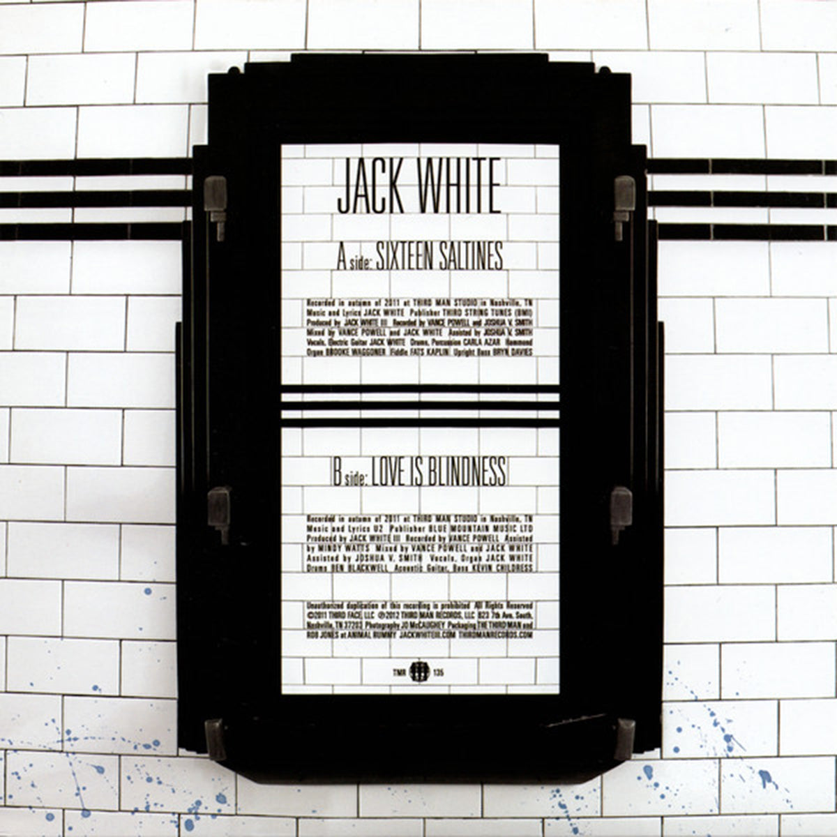Jack White – Sixteen Saltines - 45 RPM Single