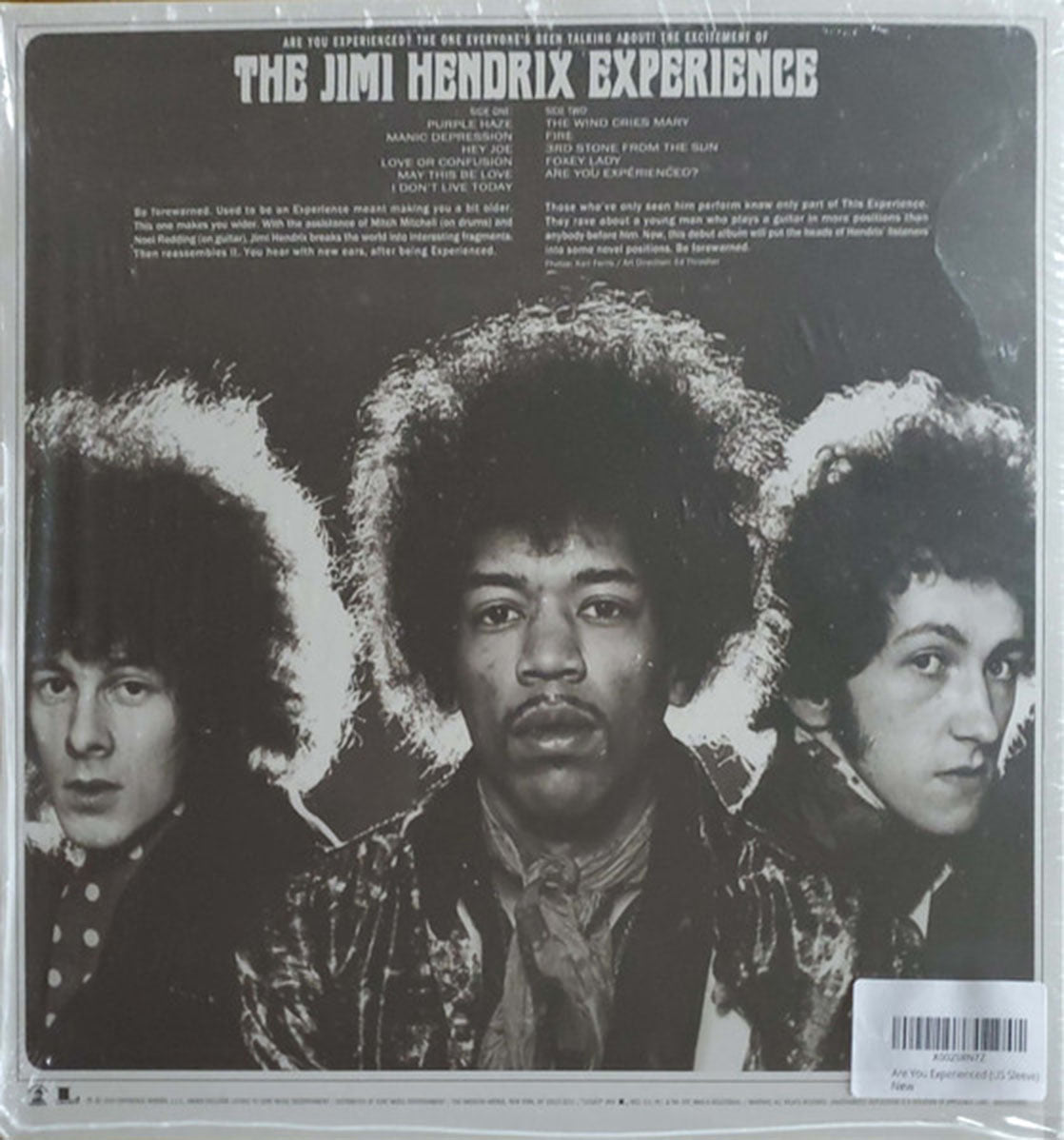 The Jimi Hendrix Experience – Are You Experienced US Pressing VinylPursuit.com