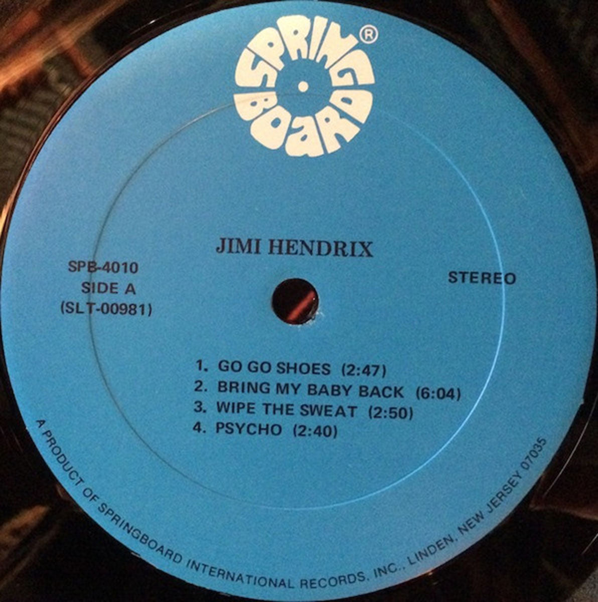 Jimi Hendrix – Jimi Hendrix - US Pressing