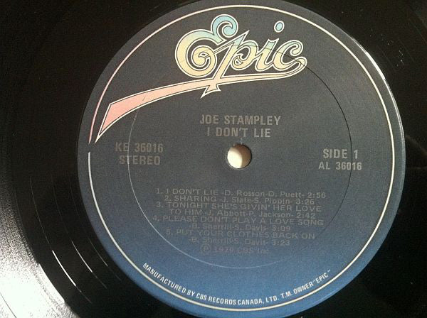 Joe Stampley – I Don't Lie -Sealed