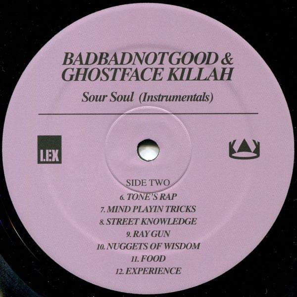 BadBadNotGood & Ghostface Killah – Sour Soul (Instrumentals) - European Pressing