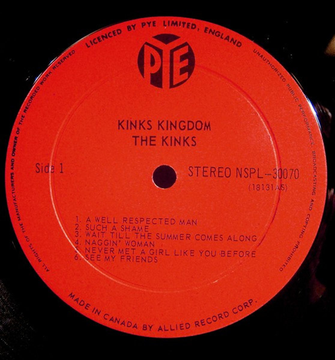 The Kinks – Kinks Kingdom - Rare 1965