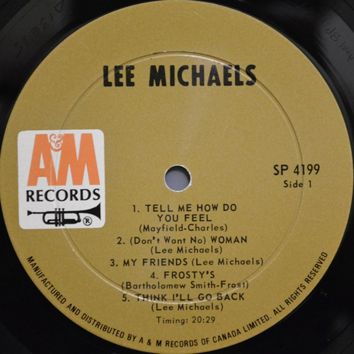 Lee Michaels – Lee Michaels - 1969