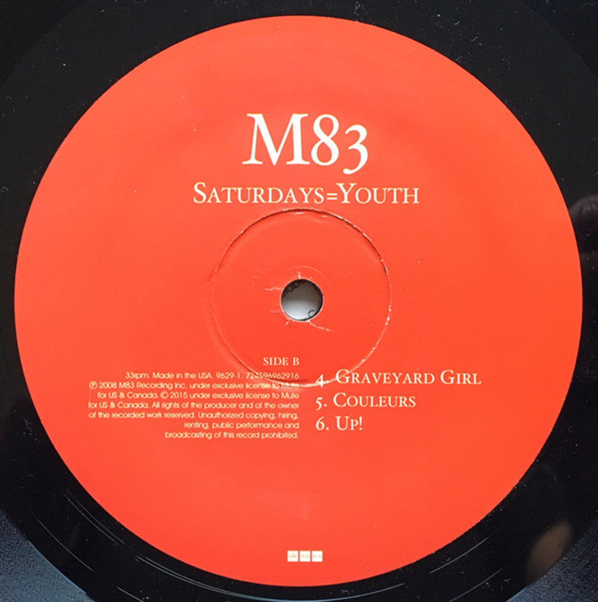 M83 – Saturdays = Youth - US Pressing