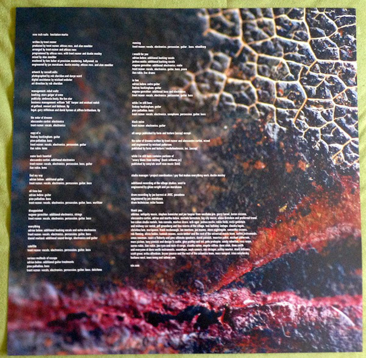 Nine Inch Nails – Hesitation Marks - European Pressing