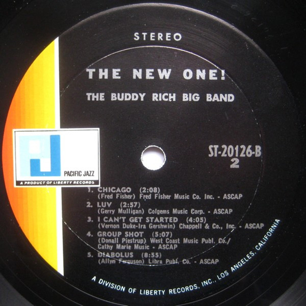 The Buddy Rich Big Band – The New One - 1968 US Pressing