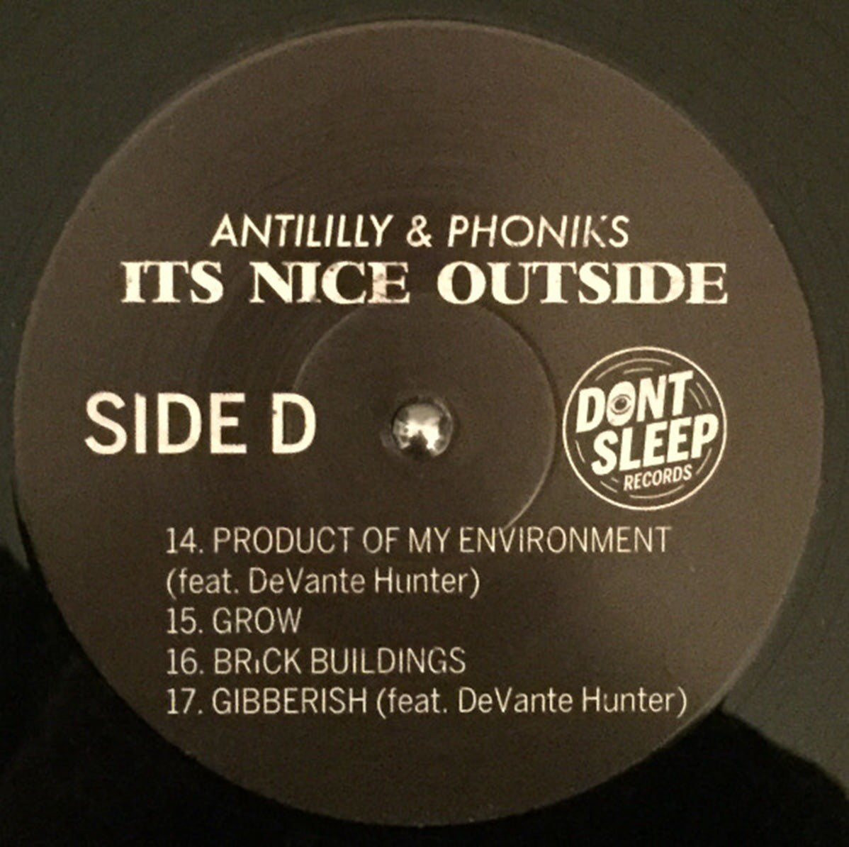 Antililly & Phoniks – It's Nice Out - US Pressing