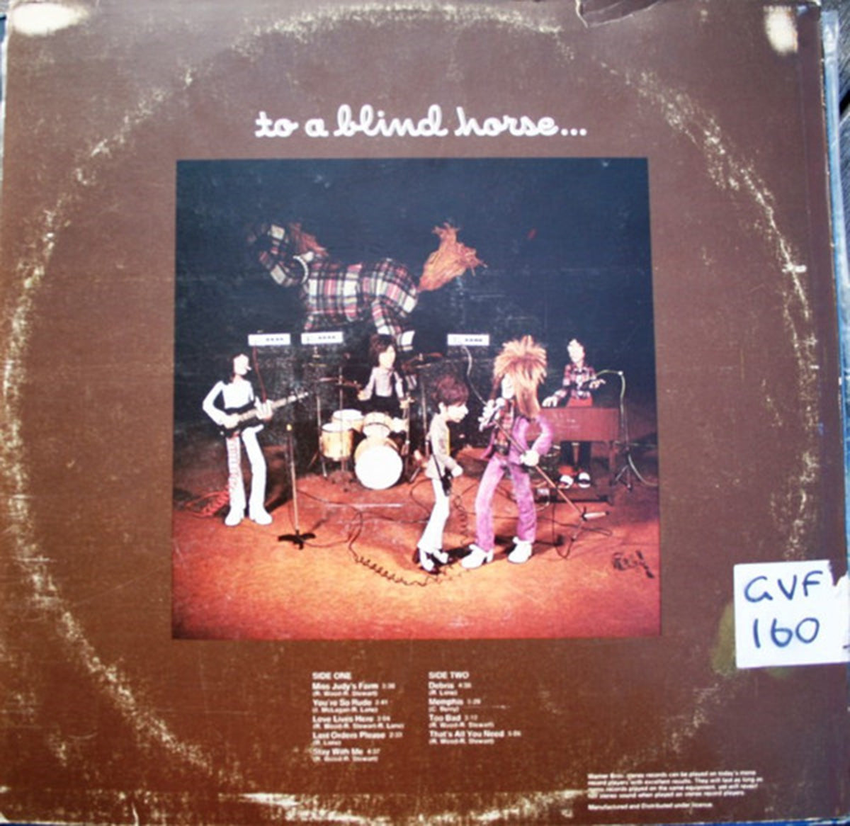 Faces – A Nod Is As Good As A Wink...To A Blind Horse - 1971 Original