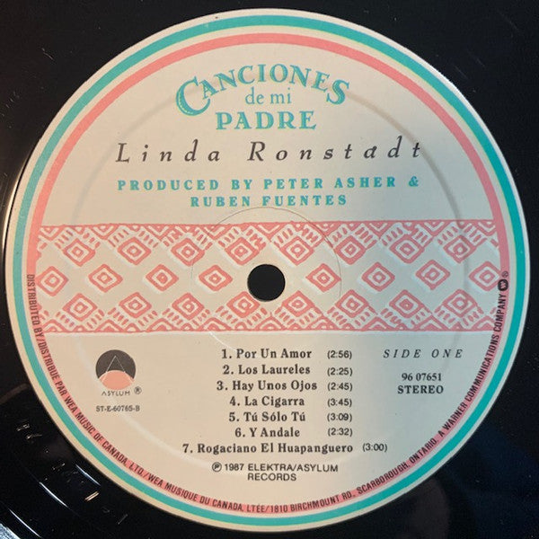 Linda Ronstadt – Canciones De Mi Padre - Rare