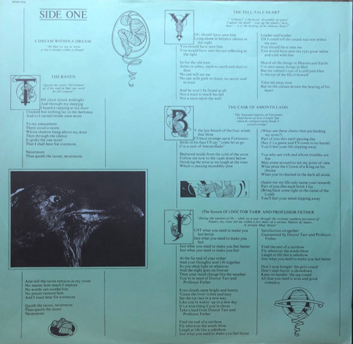 The Alan Parsons Project – Tales Of Mystery & Imagination - GOLD VINYL - Rare