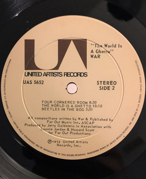 War – The World Is A Ghetto - 1972