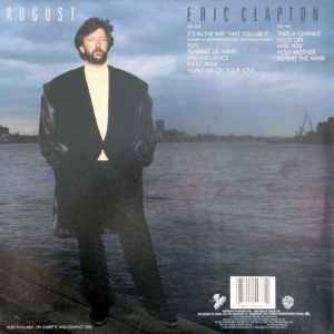 Eric Clapton – August - 1986
