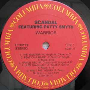 Scandal featuring Patty Smyth – Warrior - 1984 Original