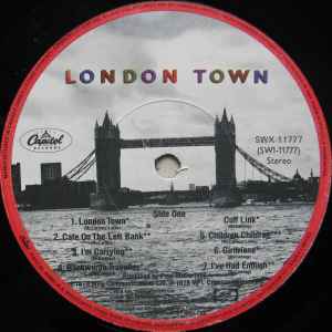 Wings – London Town - 1978