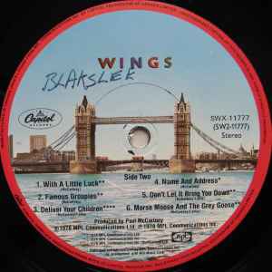 Wings – London Town - 1978