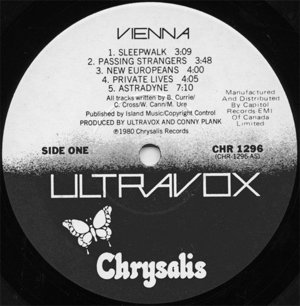 Ultravox – Vienna - 1980 VinylPursuit.com
