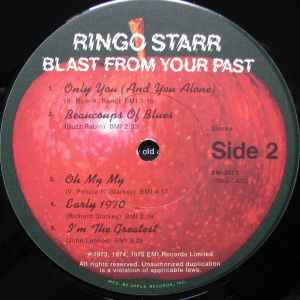 Ringo Starr – Blast From Your Past - 1975 US Pressing