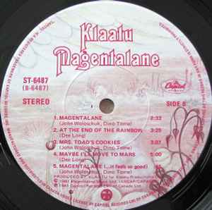 Klaatu – Magentalane - 1981 Half-Speed Master - Rare