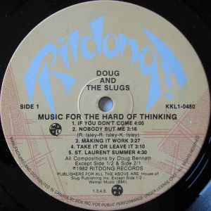 Doug And The Slugs – Music For The Hard of Thinking - 1982 VinylPursuit.com