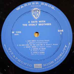 The Everly Brothers – A Date With The Everly Brothers - 1960