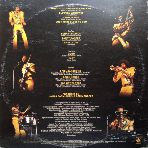 Commodores – Live! 1977 Original