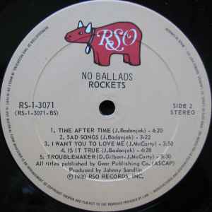 The Rockets – No Ballads - 1980